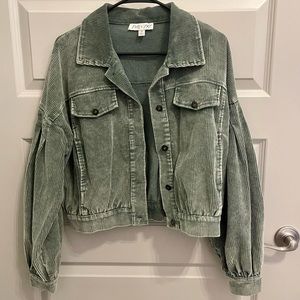 She + Sky Corduroy Jacket
